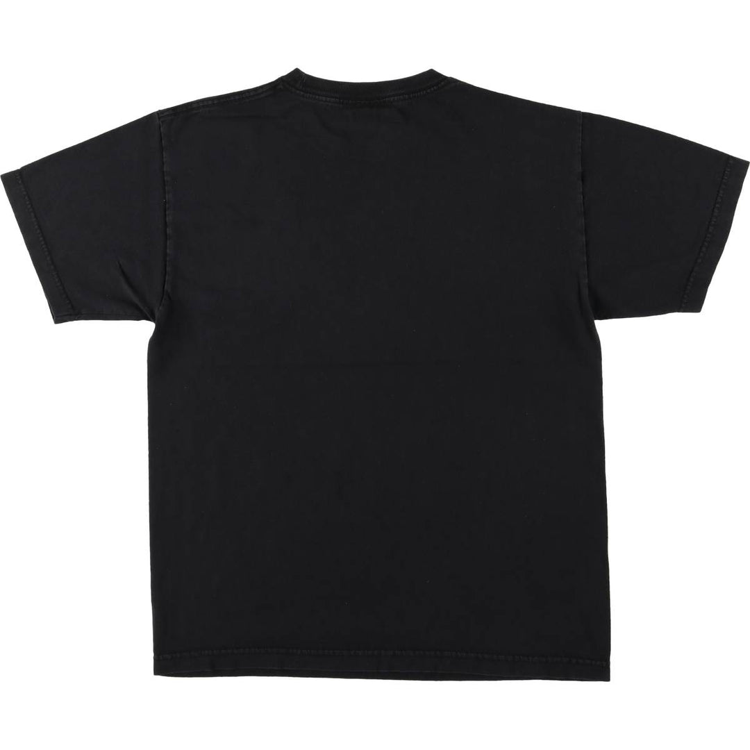 ALSTYLE THRASHER Fire Pattern Surf Skate T-Shirt, Men's Size M cotton black type Vintage Second Hand
