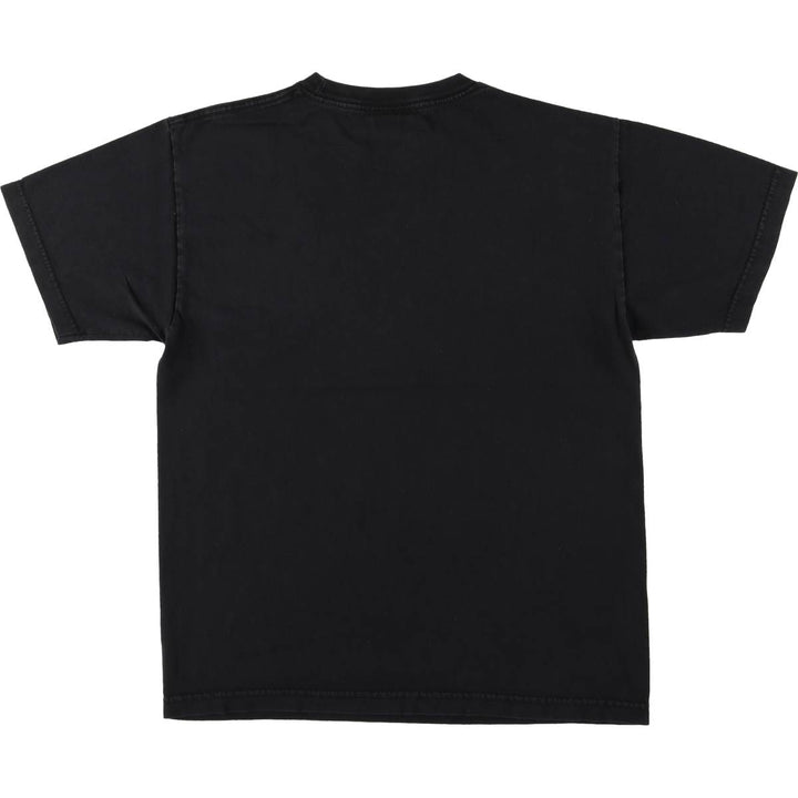 ALSTYLE THRASHER Fire Pattern Surf Skate T-Shirt, Men's Size M cotton black type Vintage Second Hand