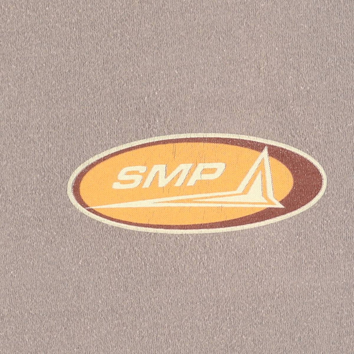 Vintage 90'S SMP Surf Skate T-shirt, Made in USA, Men's Size L cotton brown type Vintage Second Hand