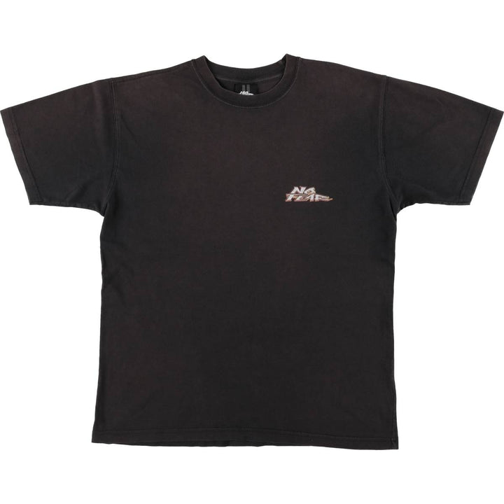 Vintage 90'S No Fear surf/skate T-shirt, men's size L cotton black type Vintage Second Hand