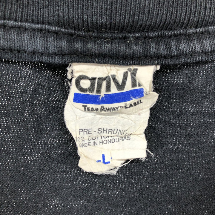 Anvil SUBLIME Band T-Shirt, Men's Size L cotton black type Vintage Second Hand