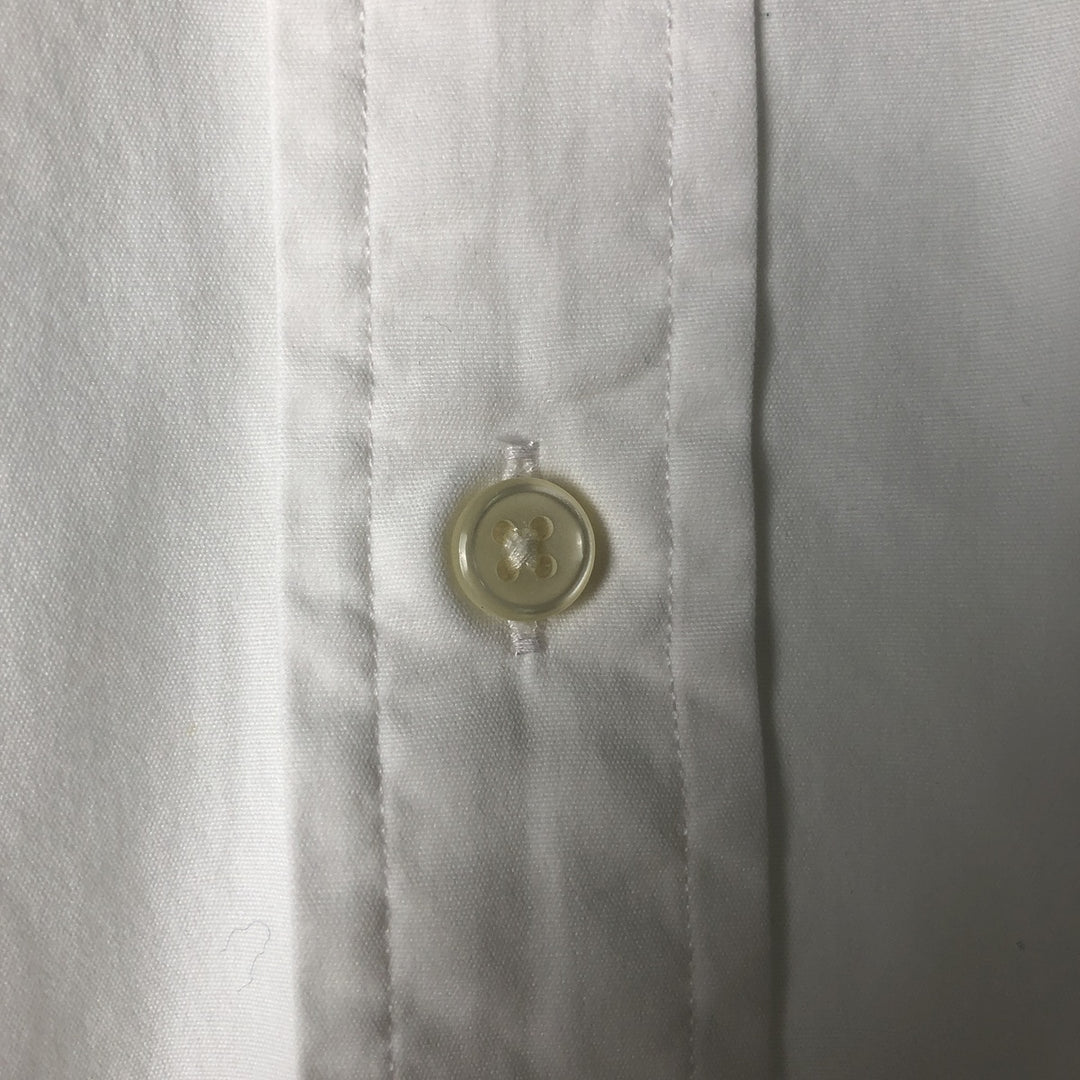 Ralph Lauren short sleeve button down shirt, men's XL size cotton white type Vintage Second Hand