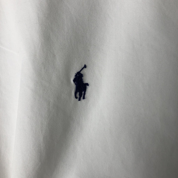 Ralph Lauren short sleeve button down shirt, men's XL size cotton white type Vintage Second Hand