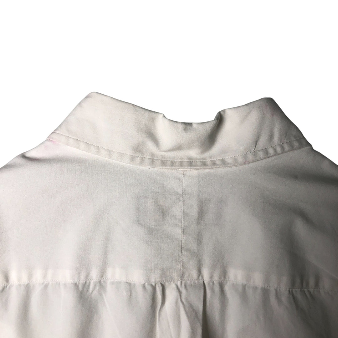 Ralph Lauren short sleeve button down shirt, men's XL size cotton white type Vintage Second Hand