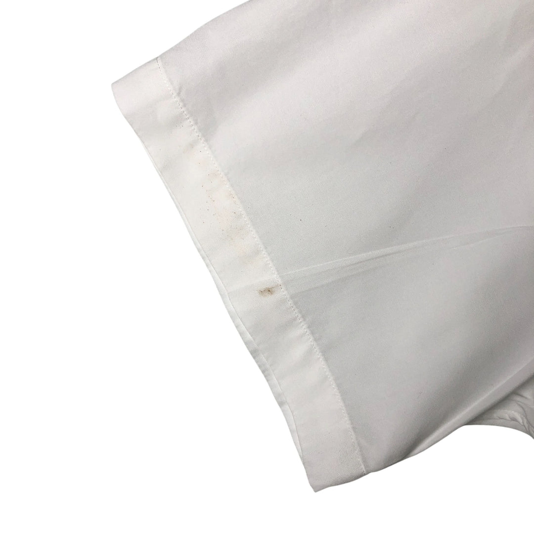 Ralph Lauren Classic Fit short sleeve button down shirt, men's size XL cotton white type Vintage Second Hand