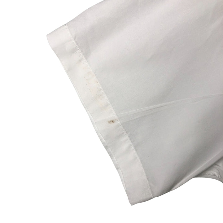 Ralph Lauren Classic Fit short sleeve button down shirt, men's size XL cotton white type Vintage Second Hand