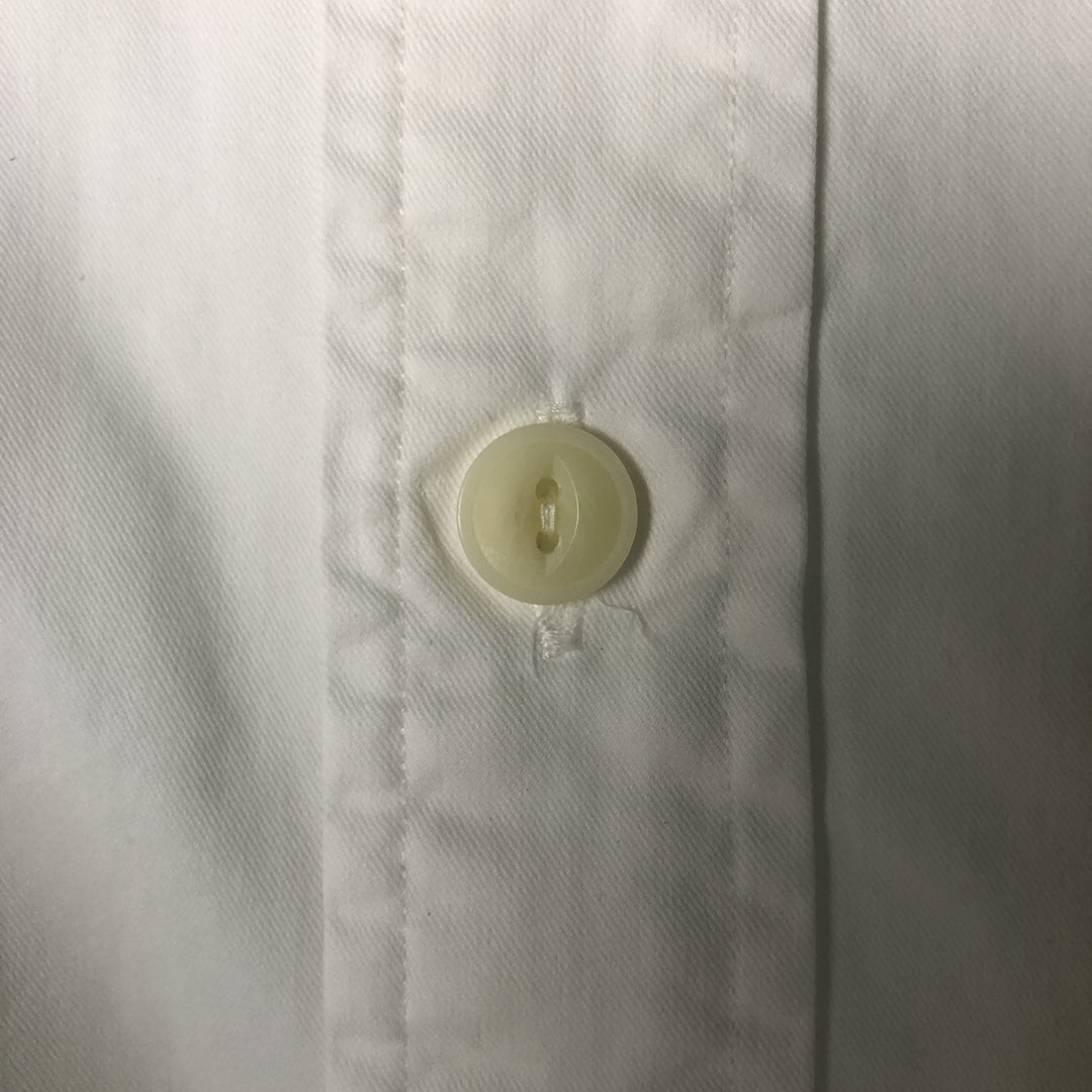 Oversized Ralph Lauren POLO by Ralph Lauren short-sleeved cotton shirt, men's size XXXL cotton white type Vintage Second Hand