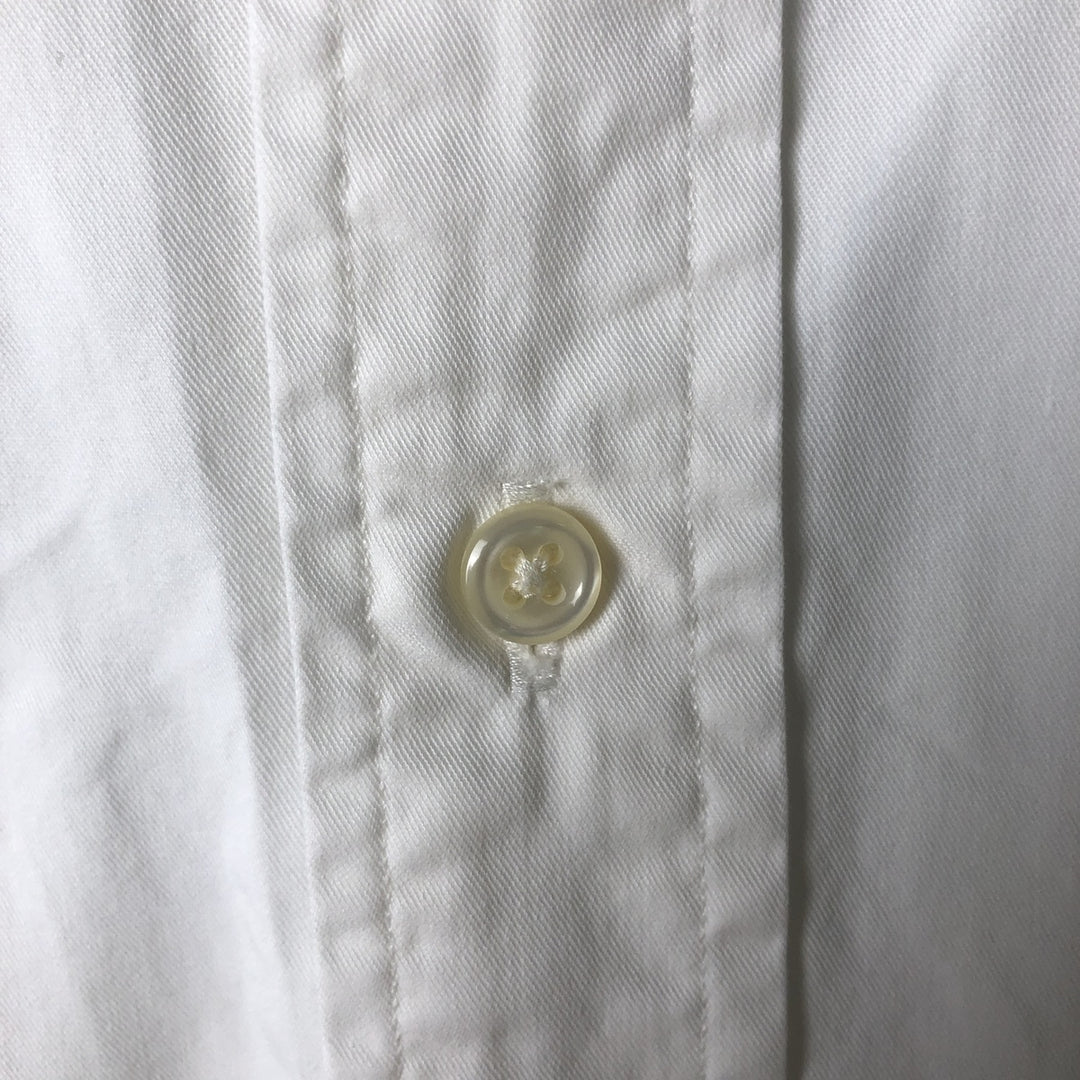 Ralph Lauren BLAKE short sleeve button down shirt, men's size S cotton white type Vintage Second Hand