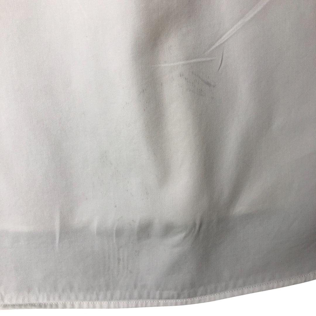 Ralph Lauren BLAKE short sleeve button down shirt, men's size S cotton white type Vintage Second Hand
