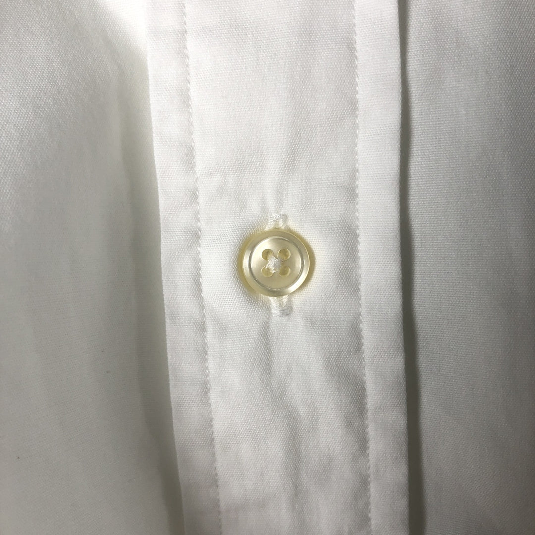 Ralph Lauren Classic Fit short sleeve button down shirt, men's size XXL cotton white type Vintage Second Hand