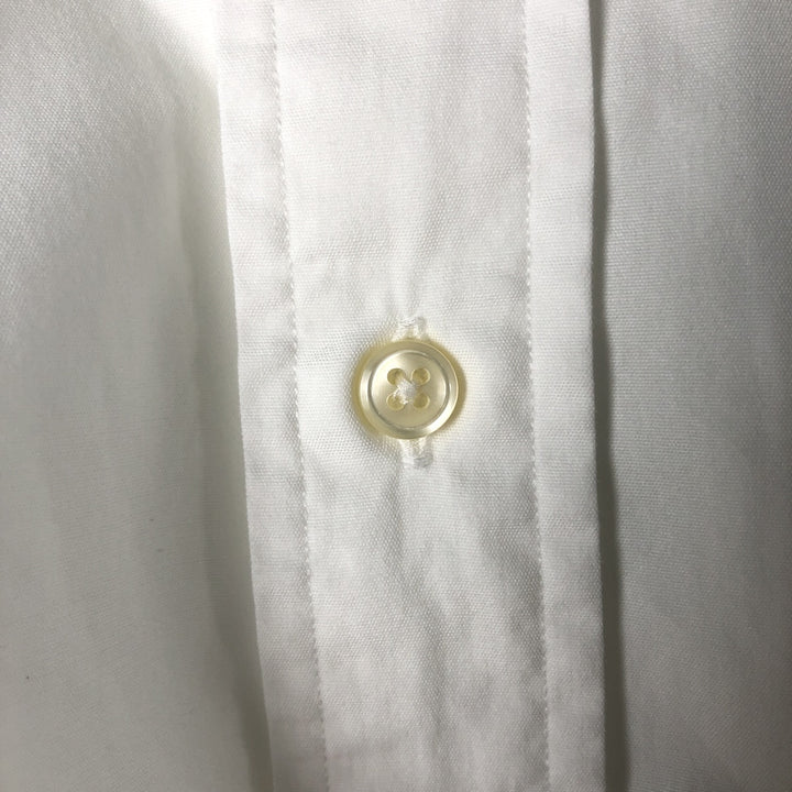 Ralph Lauren Classic Fit short sleeve button down shirt, men's size XXL cotton white type Vintage Second Hand