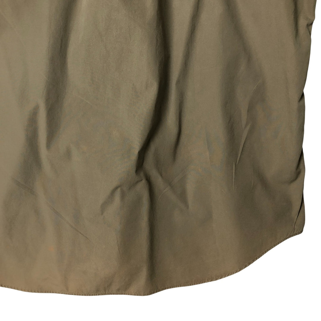 Ralph Lauren BLAKE short sleeve button down shirt, men's XL size cotton Khaki type Vintage Second Hand