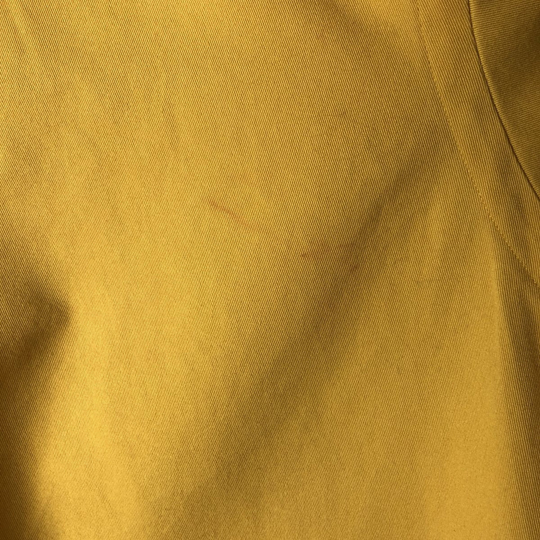 Ralph Lauren BLAKE short sleeve button down shirt, men's size L cotton yellow type Vintage Second Hand