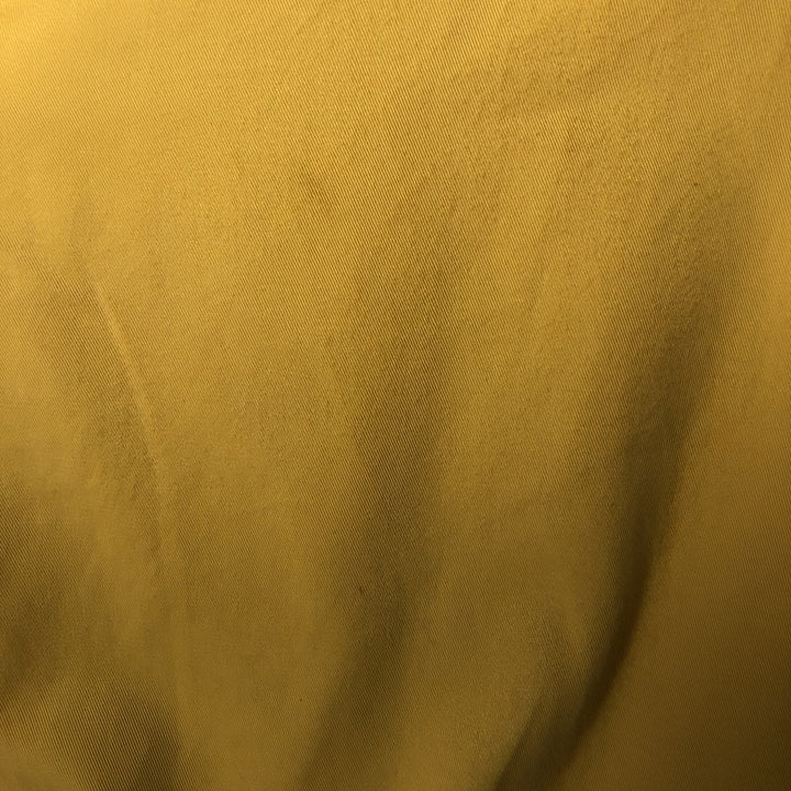Ralph Lauren BLAKE short sleeve button down shirt, men's size L cotton yellow type Vintage Second Hand