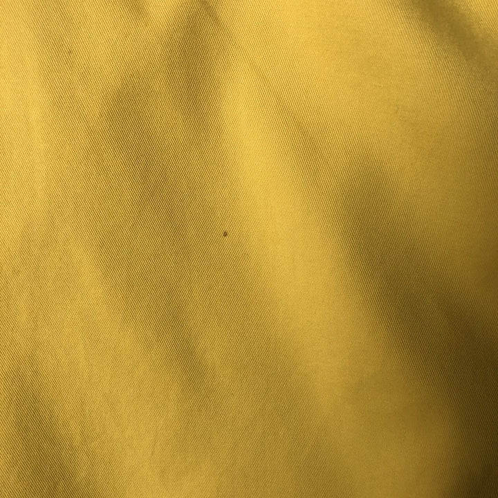 Ralph Lauren BLAKE short sleeve button down shirt, men's size L cotton yellow type Vintage Second Hand