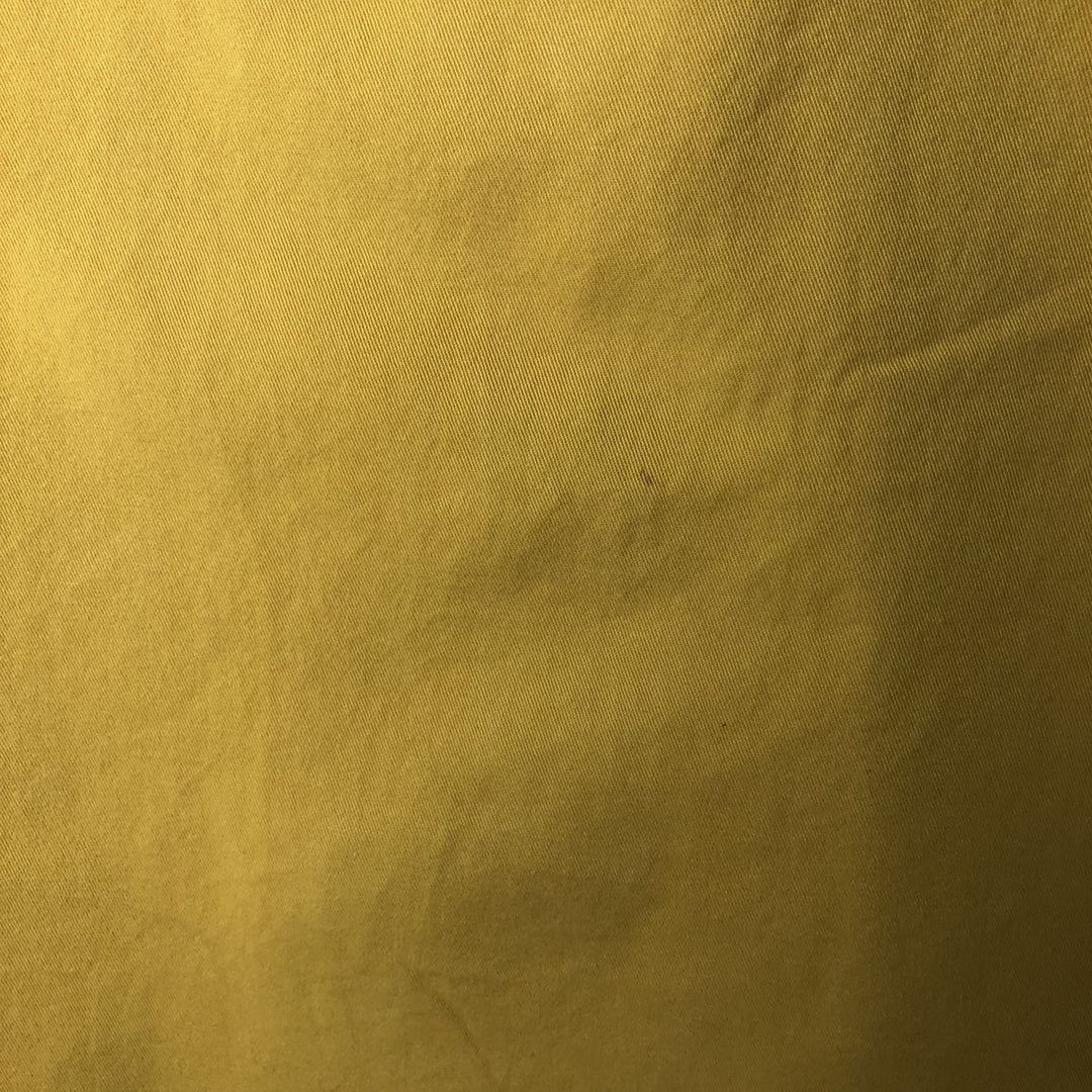 Ralph Lauren BLAKE short sleeve button down shirt, men's size L cotton yellow type Vintage Second Hand