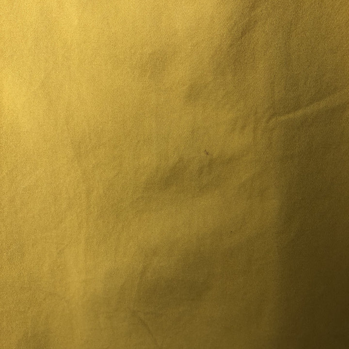 Ralph Lauren BLAKE short sleeve button down shirt, men's size L cotton yellow type Vintage Second Hand