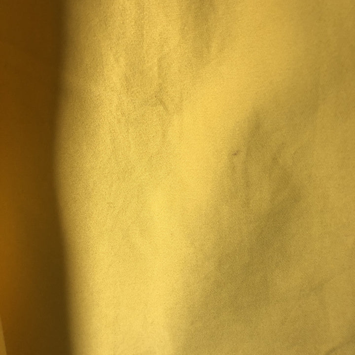 Ralph Lauren BLAKE short sleeve button down shirt, men's size L cotton yellow type Vintage Second Hand