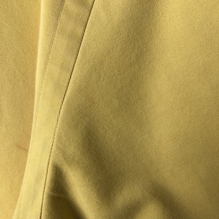 Ralph Lauren BLAKE short sleeve button down shirt, men's size L cotton yellow type Vintage Second Hand