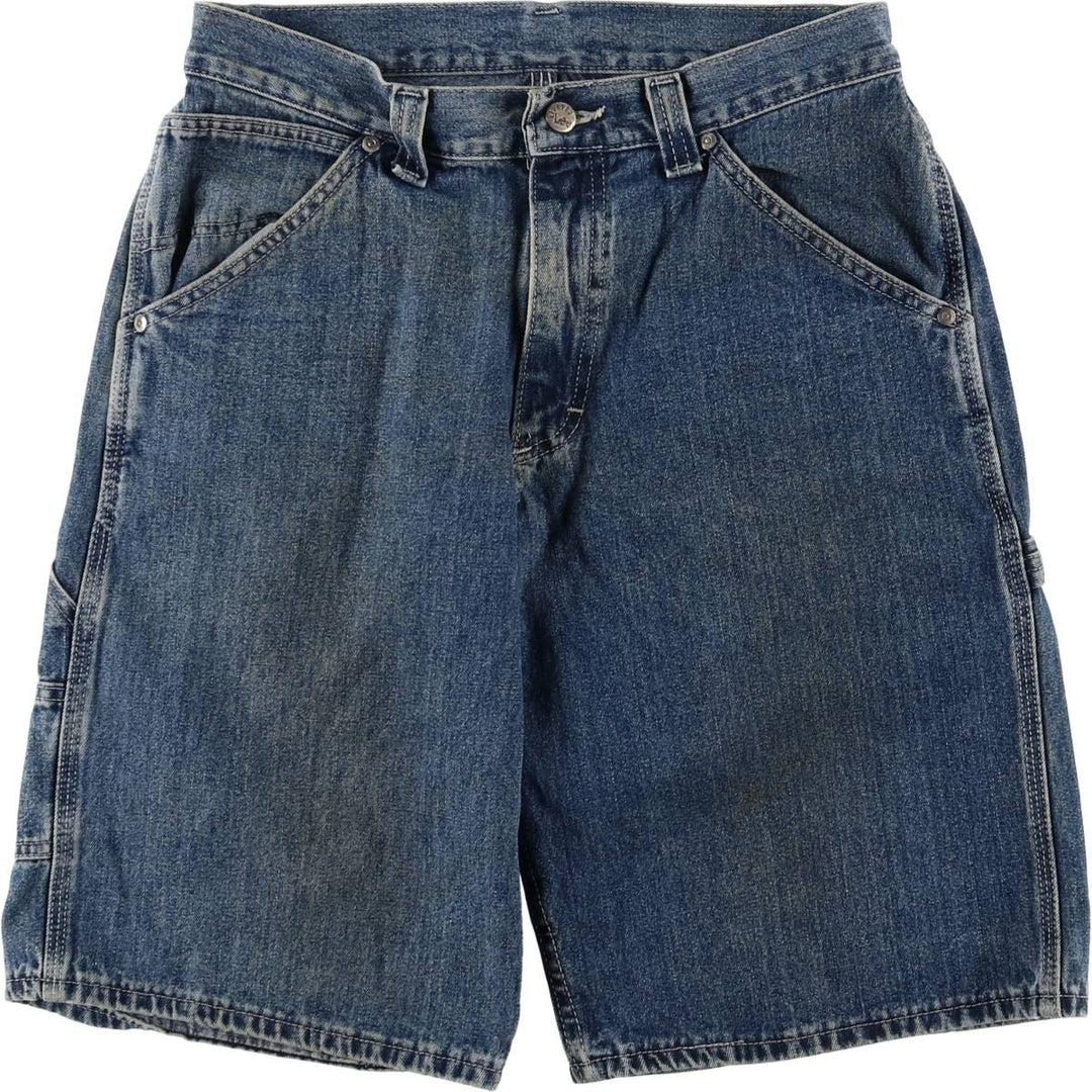 Lee Denim Painter Shorts, Men's Size W31 unclear blue type Vintage Second Hand