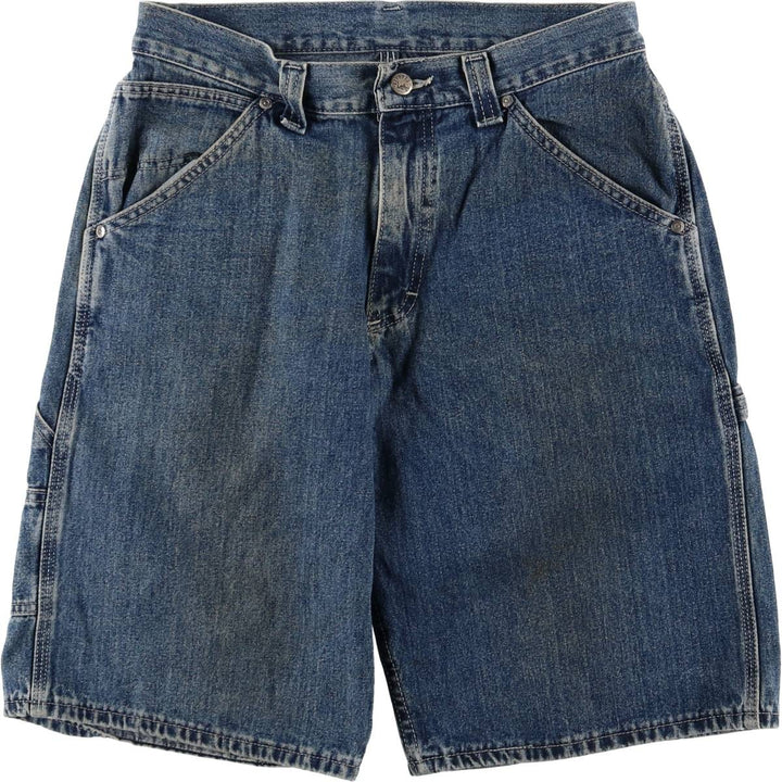 Lee Denim Painter Shorts, Men's Size W31 unclear blue type Vintage Second Hand