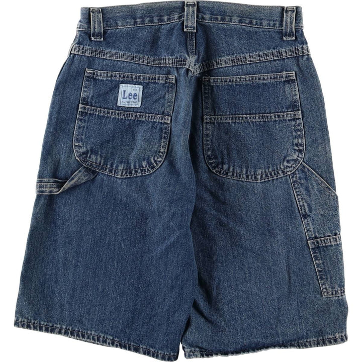 Lee Denim Painter Shorts, Men's Size W31 unclear blue type Vintage Second Hand