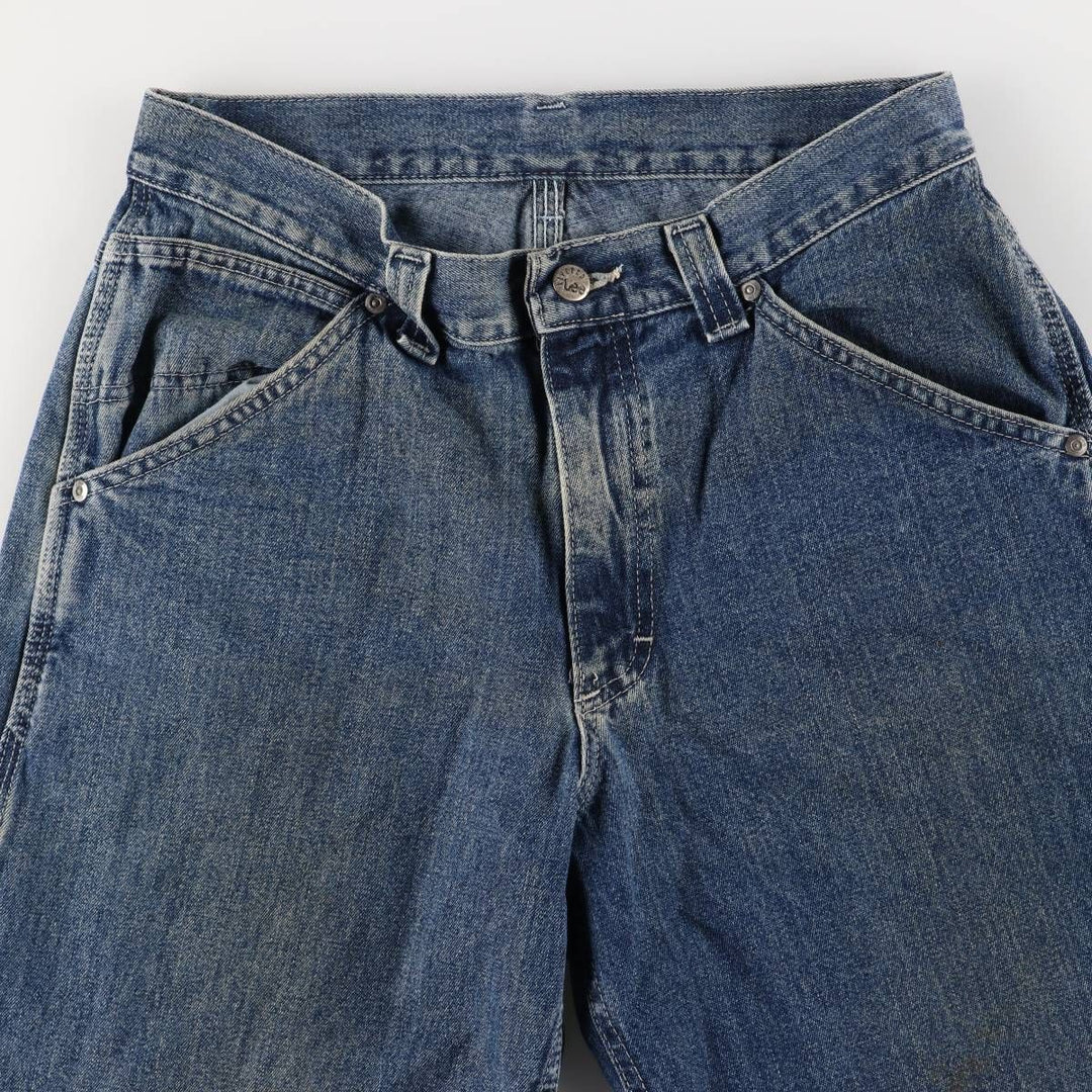 Lee Denim Painter Shorts, Men's Size W31 unclear blue type Vintage Second Hand