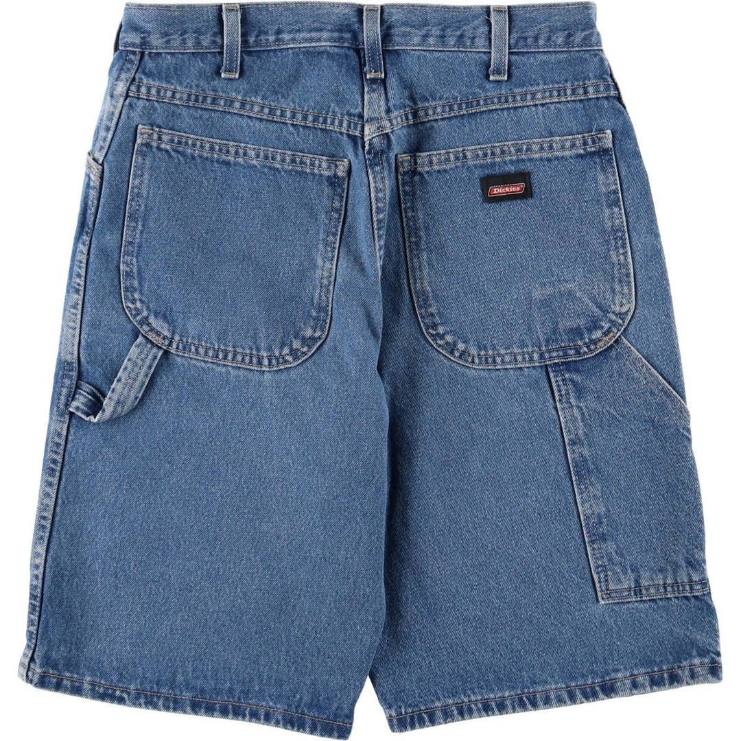 Dickies Relaxed Fit Denim Painter Shorts, Men's Size W32 cotton blue type Vintage Second Hand