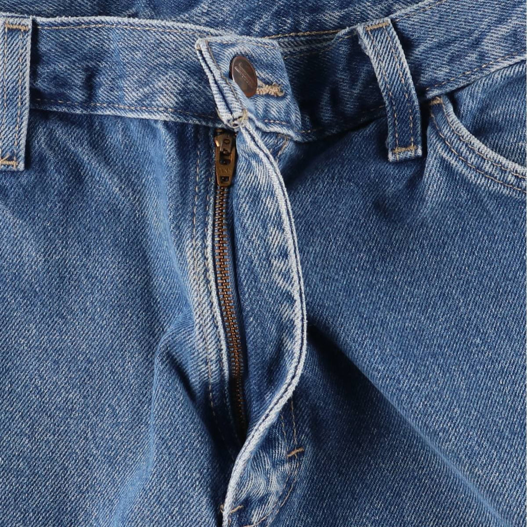 Dickies Relaxed Fit Denim Painter Shorts, Men's Size W32 cotton blue type Vintage Second Hand
