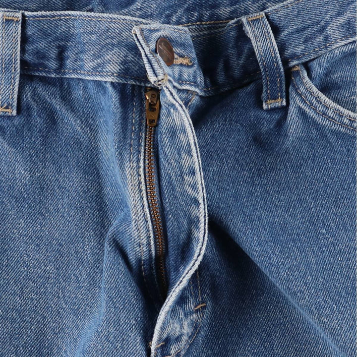 Dickies Relaxed Fit Denim Painter Shorts, Men's Size W32 cotton blue type Vintage Second Hand
