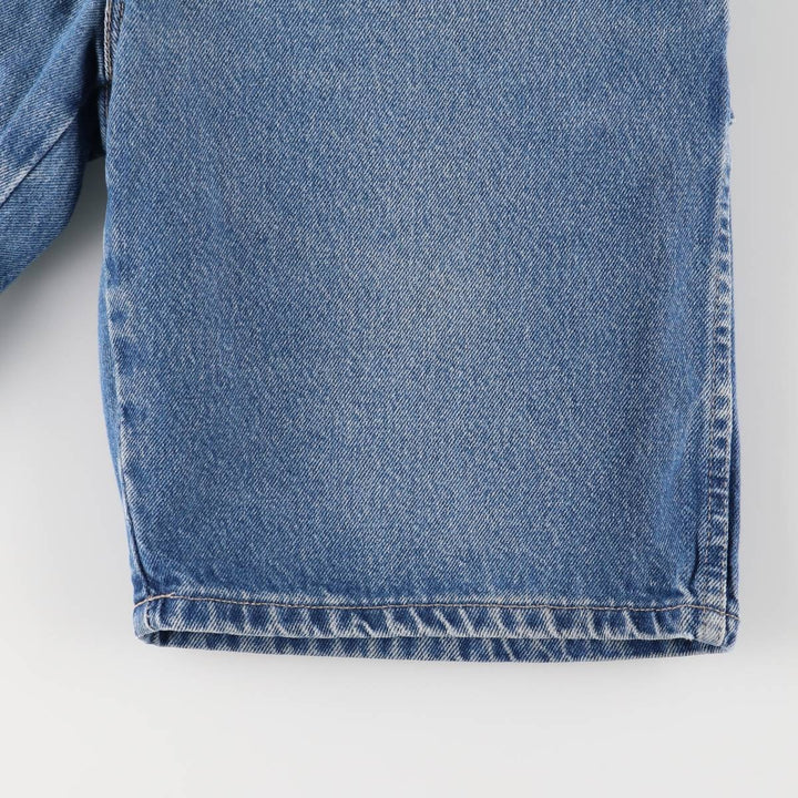 Dickies Relaxed Fit Denim Painter Shorts, Men's Size W32 cotton blue type Vintage Second Hand