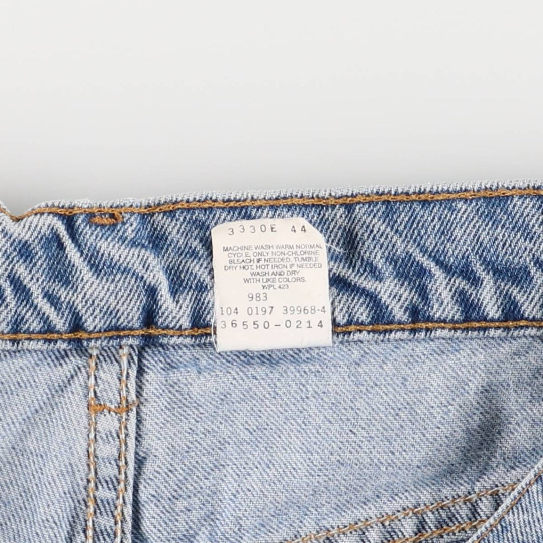 90'S Levi's 550 Relaxed Fit Orange Tab Denim Shorts, Half Pants, Jorts, Men's, W33, Vintage cotton blue type Vintage Second Hand