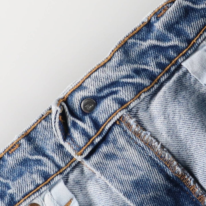 90'S Levi's 550 Relaxed Fit Orange Tab Denim Shorts, Half Pants, Jorts, Men's, W33, Vintage cotton blue type Vintage Second Hand