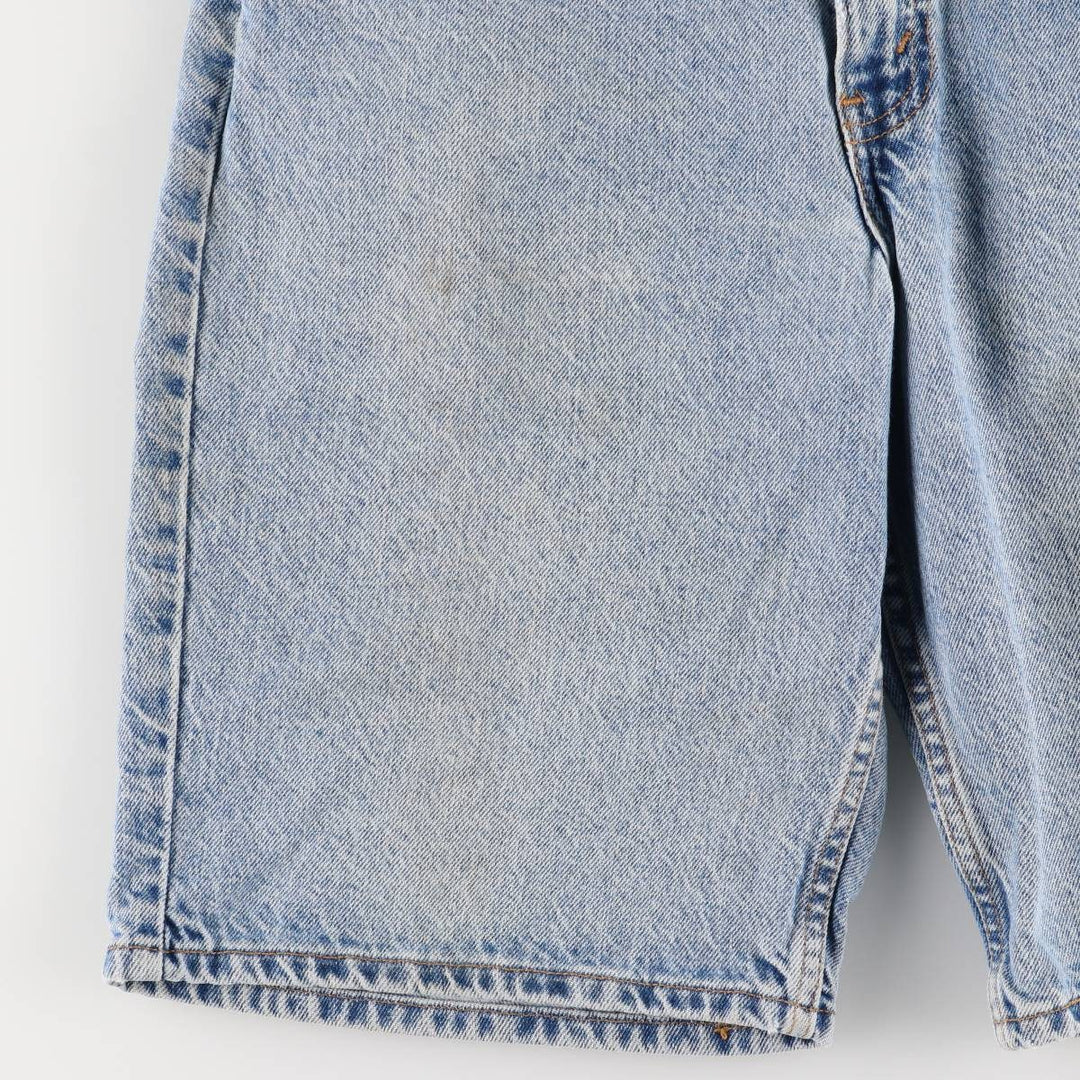 90'S Levi's 550 Relaxed Fit Orange Tab Denim Shorts, Half Pants, Jorts, Men's, W33, Vintage cotton blue type Vintage Second Hand