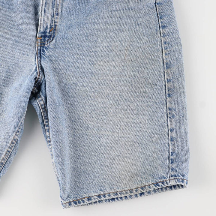 90'S Levi's 550 Relaxed Fit Orange Tab Denim Shorts, Half Pants, Jorts, Men's, W33, Vintage cotton blue type Vintage Second Hand