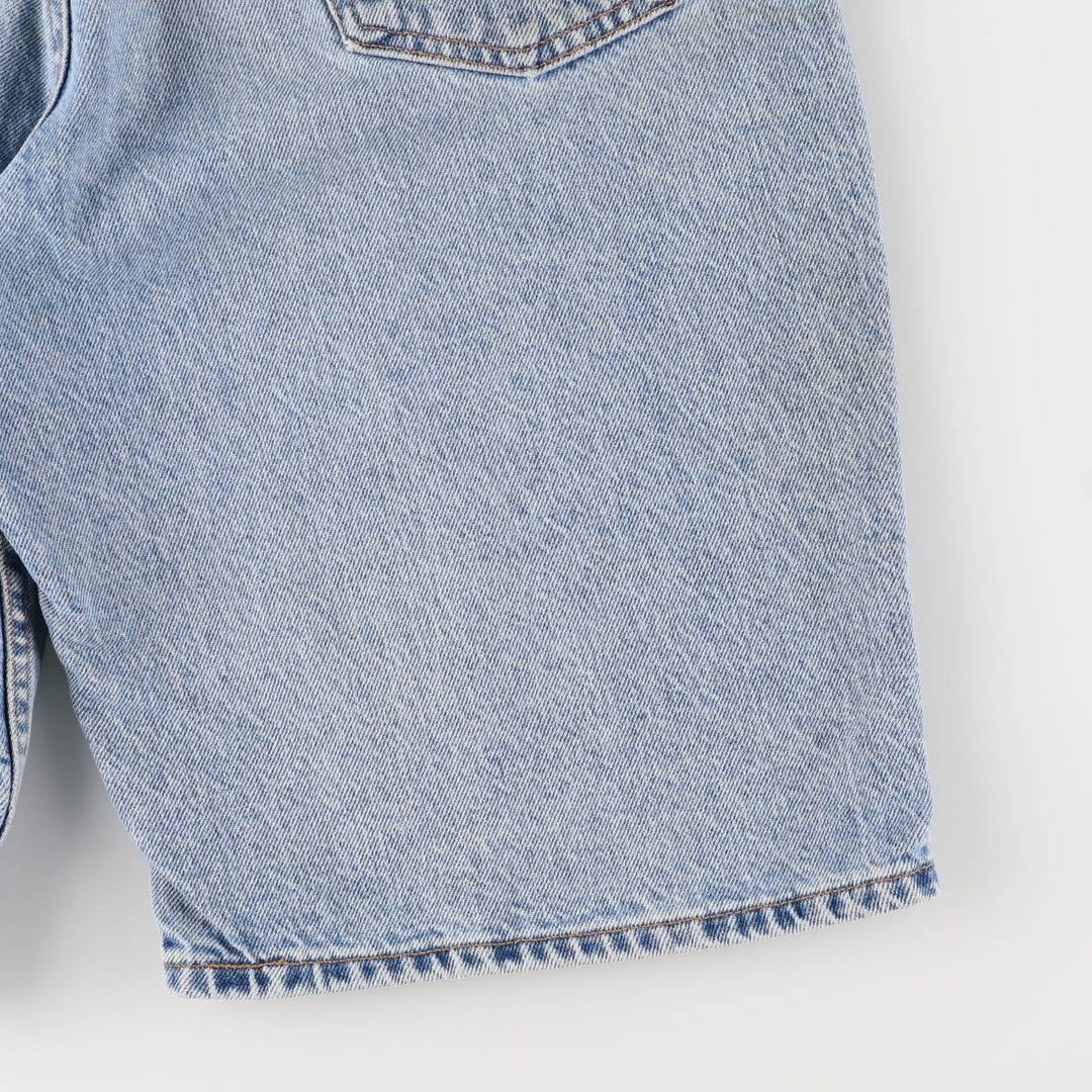 90'S Levi's 550 Relaxed Fit Orange Tab Denim Shorts, Half Pants, Jorts, Men's, W33, Vintage cotton blue type Vintage Second Hand