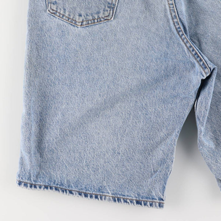 90'S Levi's 550 Relaxed Fit Orange Tab Denim Shorts, Half Pants, Jorts, Men's, W33, Vintage cotton blue type Vintage Second Hand