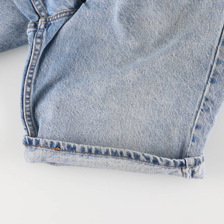90'S Levi's 550 Relaxed Fit Orange Tab Denim Shorts, Half Pants, Jorts, Men's, W33, Vintage cotton blue type Vintage Second Hand