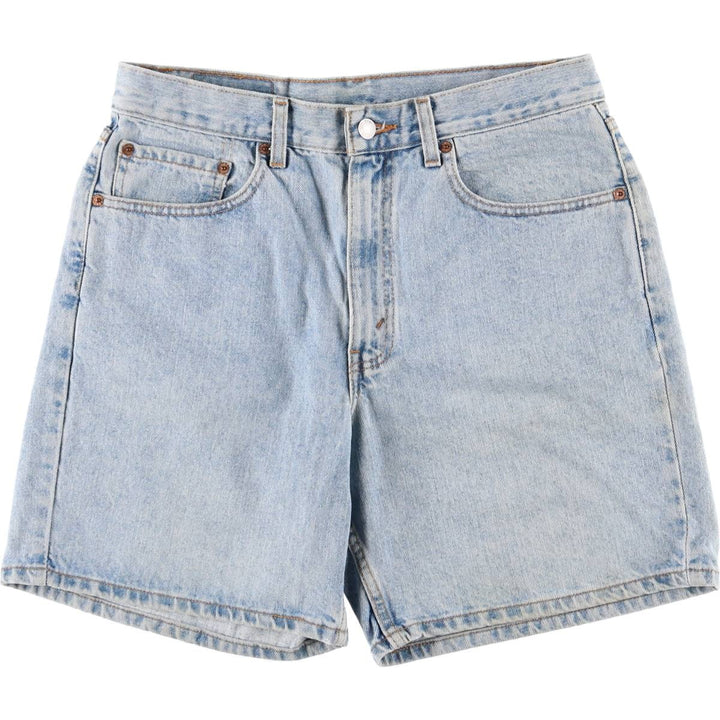 2000'S Levi's 550 Relaxed Fit Denim Shorts, Men's Size W32 cotton blue type Vintage Second Hand