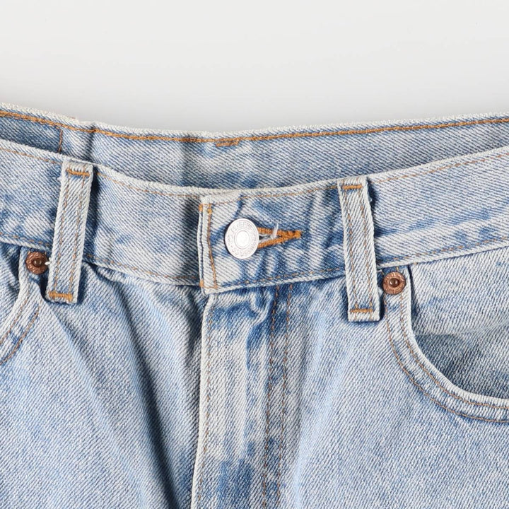 2000'S Levi's 550 Relaxed Fit Denim Shorts, Men's Size W32 cotton blue type Vintage Second Hand