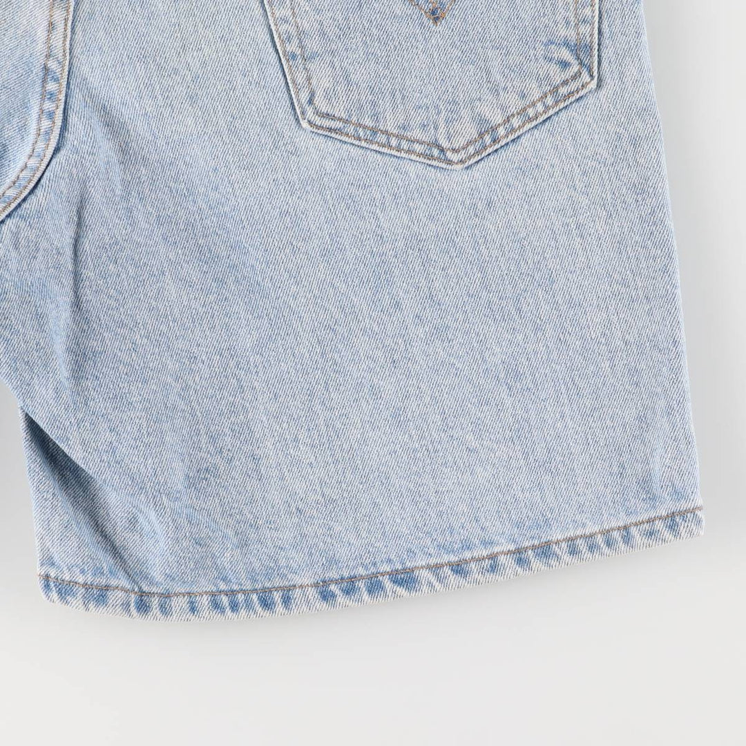 2000'S Levi's 550 Relaxed Fit Denim Shorts, Men's Size W32 cotton blue type Vintage Second Hand