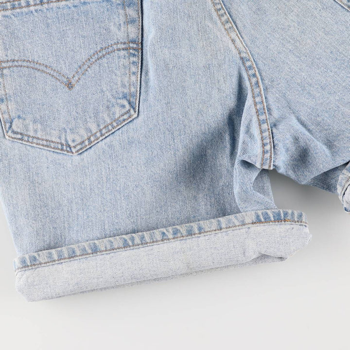 2000'S Levi's 550 Relaxed Fit Denim Shorts, Men's Size W32 cotton blue type Vintage Second Hand