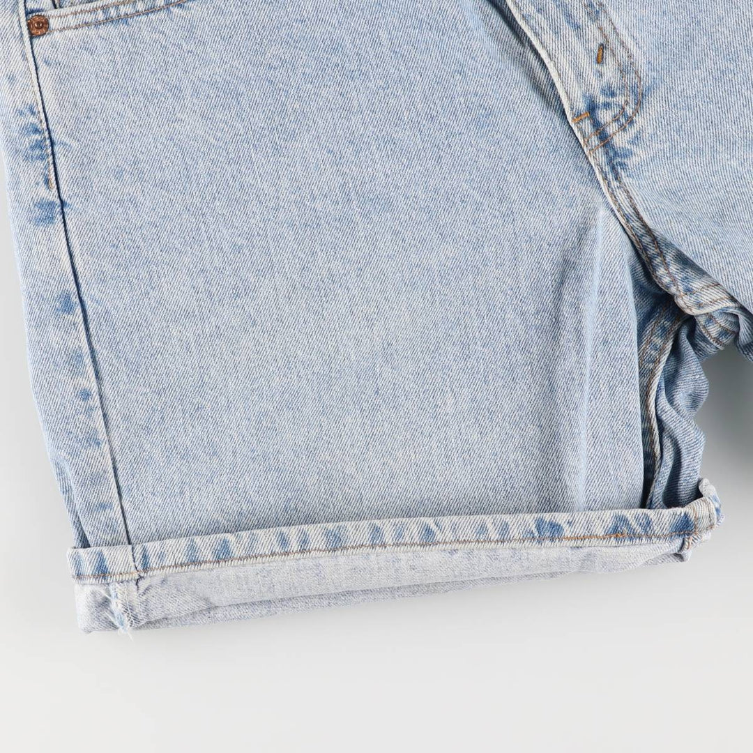 2000'S Levi's 550 Relaxed Fit Denim Shorts, Men's Size W32 cotton blue type Vintage Second Hand
