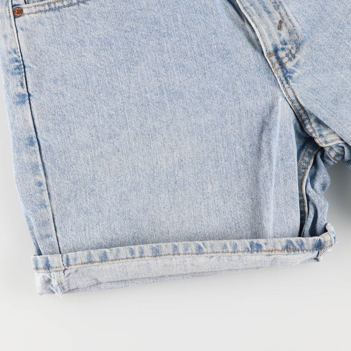 2000'S Levi's 550 Relaxed Fit Denim Shorts, Men's Size W32 cotton blue type Vintage Second Hand