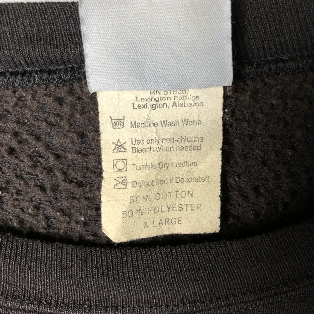 Vintage Planet Hollywood Advertising Sweatshirt, Made in USA, Men's XL cotton black type Vintage Second Hand