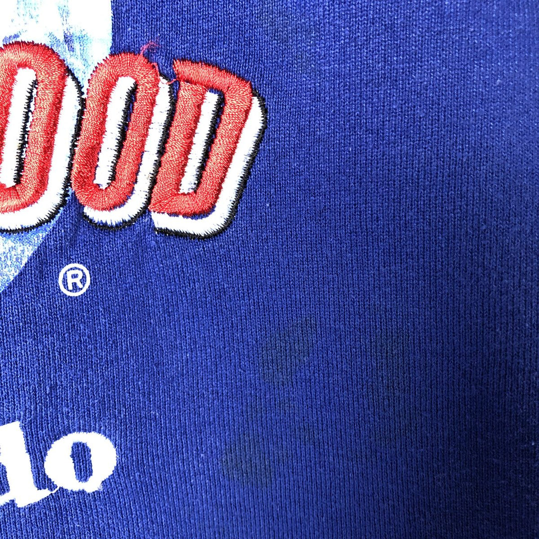 90'S Planet Hollywood Advertising Sweatshirt, Made in USA, Men's L, Vintage unclear blue type Vintage Second Hand