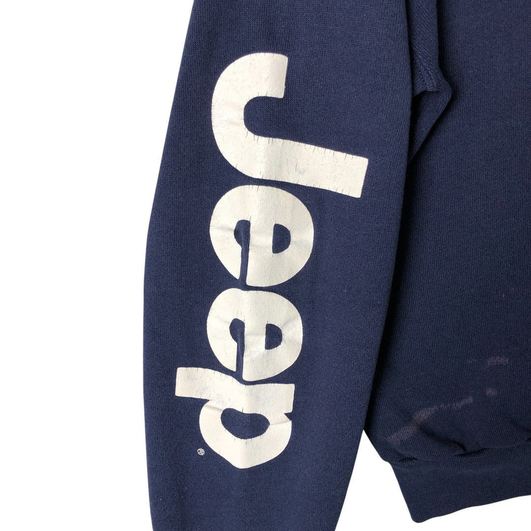 Vintage 1990'S Mopar Collection Jeep Advertising Sweatshirt, Men's Size L cotton navy blue type Vintage Second Hand