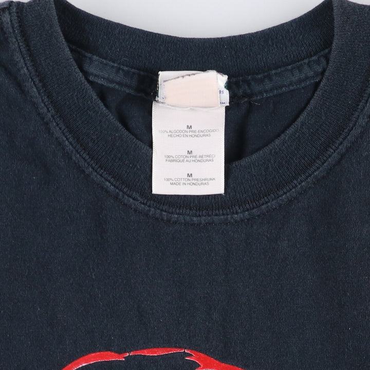 UNIVERSAL ORLANDO SPIDER MAN Spider-Man character print T-shirt, men's size M cotton black type Vintage Second Hand