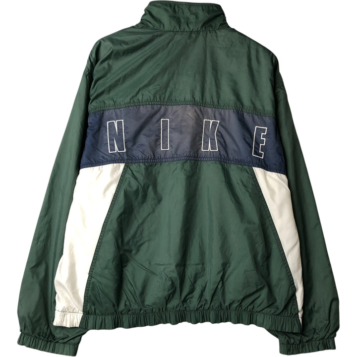 90'S Nike Windbreaker Men's Size L Vintage polyester green type Vintage Second Hand