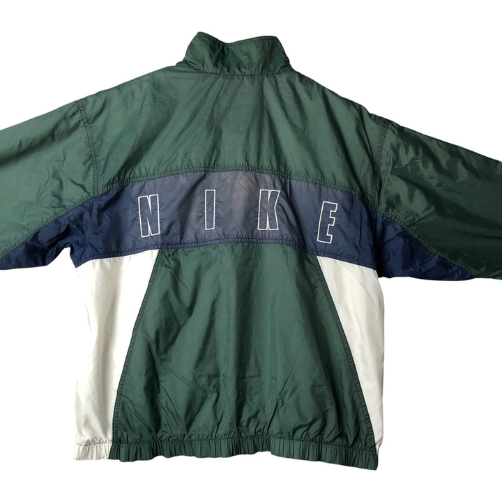 90'S Nike Windbreaker Men's Size L Vintage polyester green type Vintage Second Hand